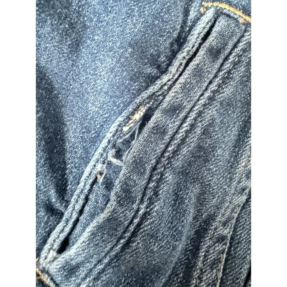 Polo Ralph Lauren Kids Flag Denim Trucker Jacket Size 8 Boy Girl Unisex Jean